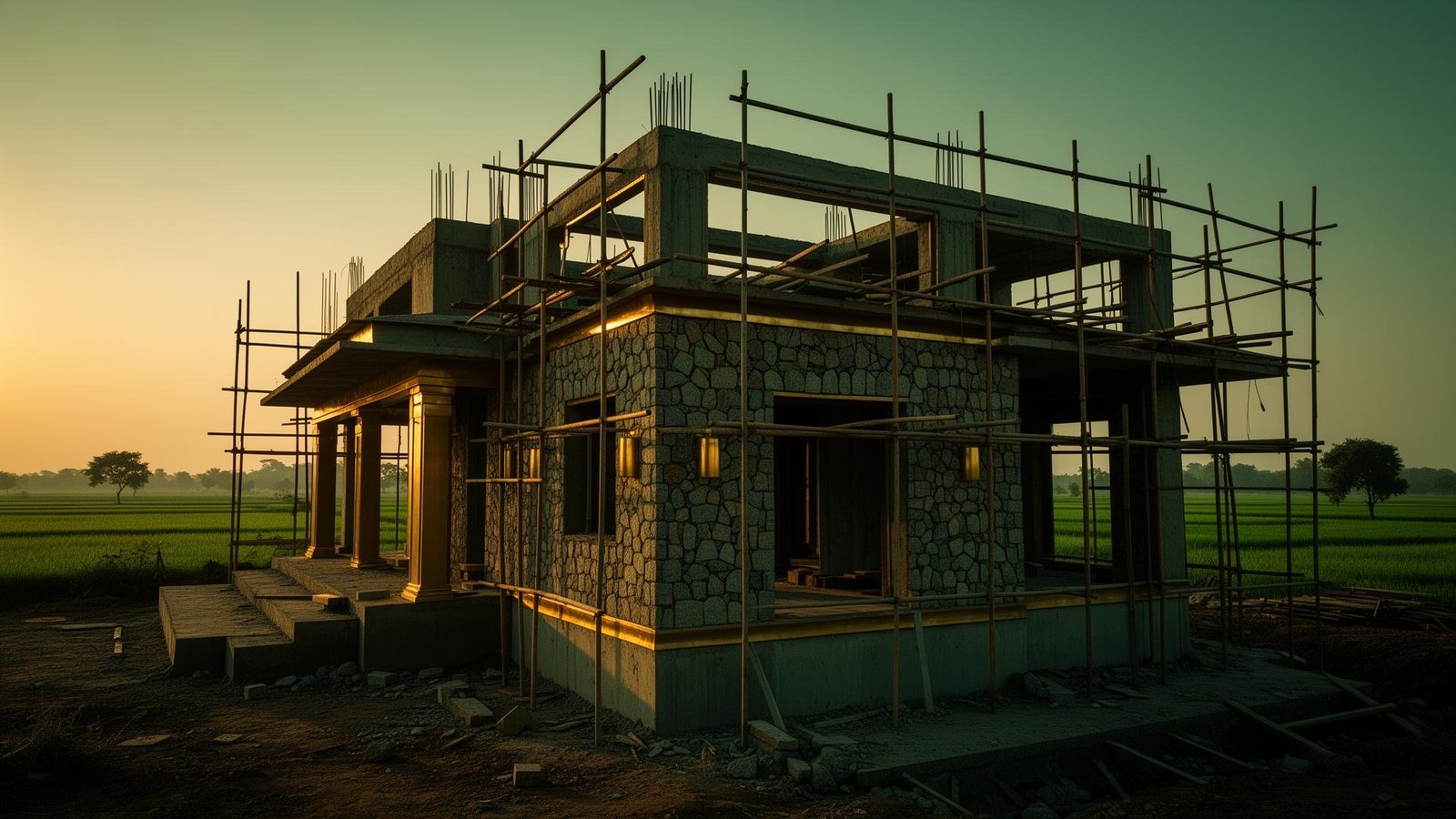 How Much Does Luxury Farmhouse Construction Cost in India in 2026? (Complete Per Sqft Guide)